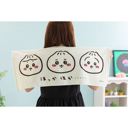 Chiikawa Chinese Diner Face Towel (Hot Steamed Bun)
