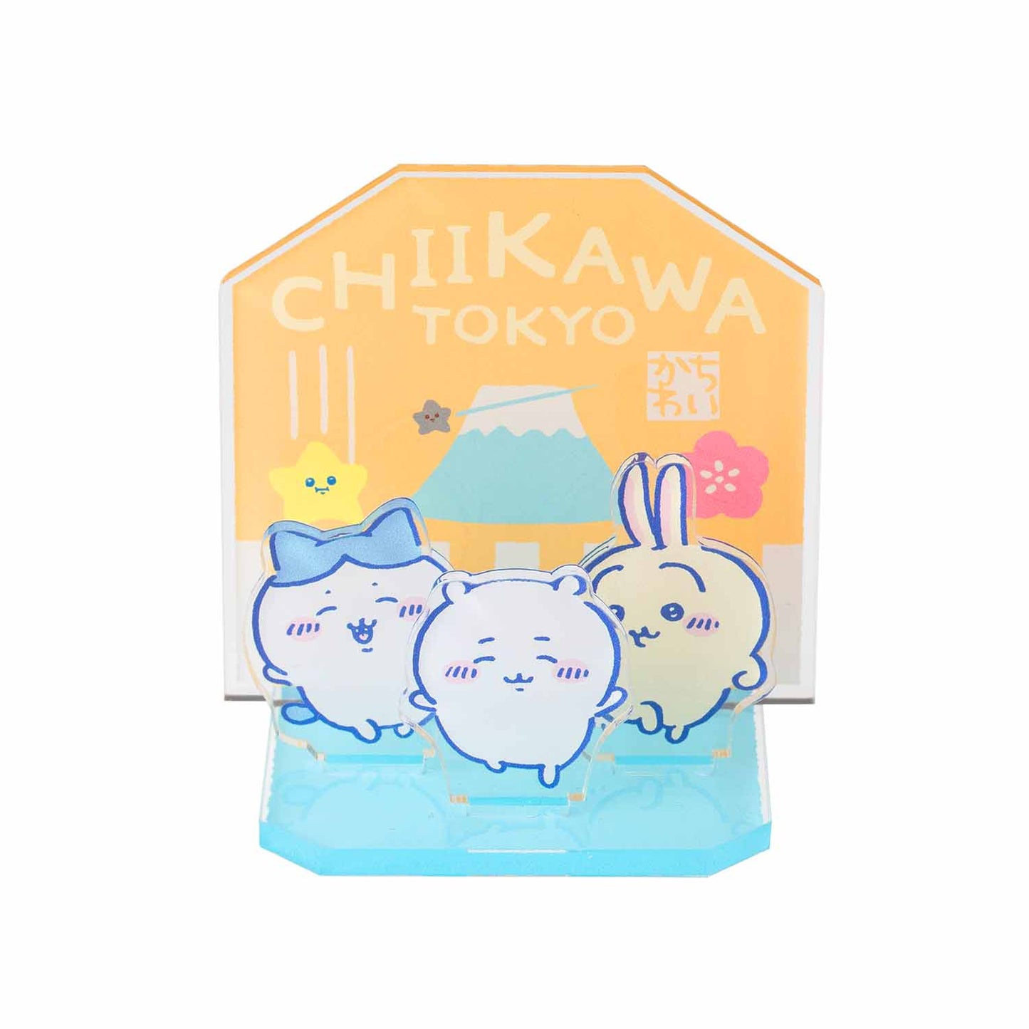 Chiikawa Tokyo Souvenir Layer Acrylic Stand (Good Friends)