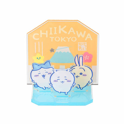 Chiikawa Tokyo Souvenir Layer Acrylic Stand (Good Friends)