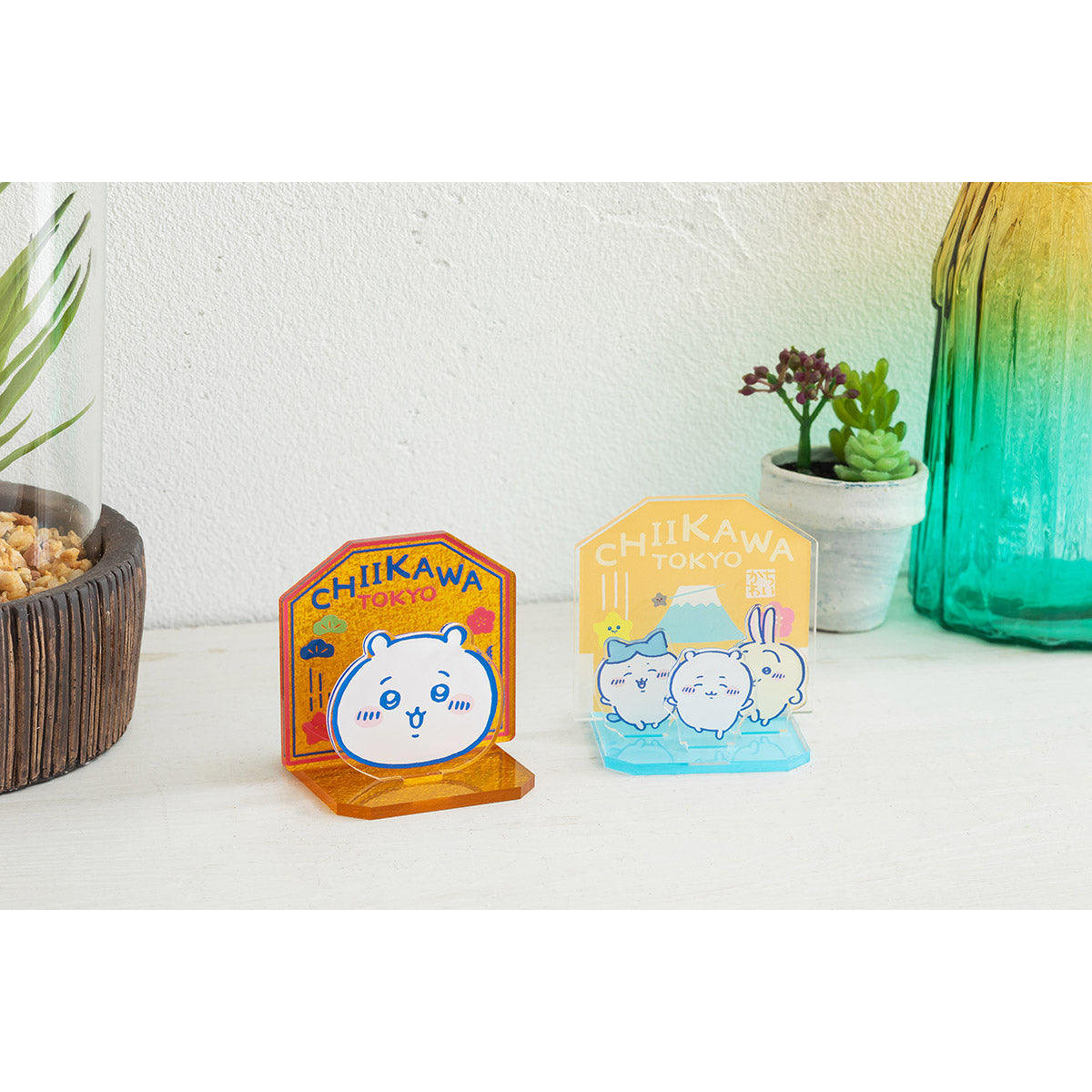 Chiikawa Tokyo Souvenir Layer Acrylic Stand (Good Friends)