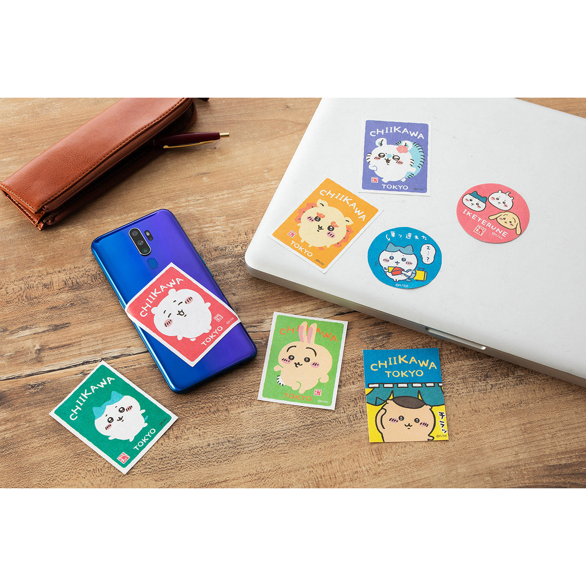 Chiikawa Tokyo Souvenir Washi Sticker for Phones (IKETERUNE)