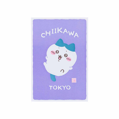 치이카와 도쿄 기념품 활판 카드 (하치와레)