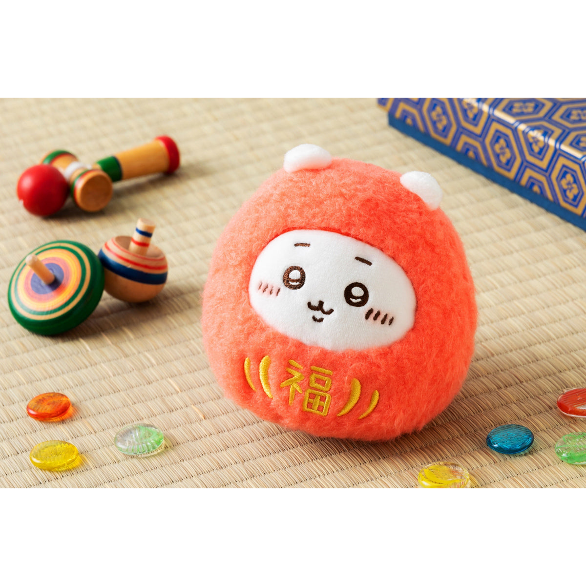 ちいかわ だるまになっちゃった！ころりん起き上がりこぼしぬいぐるみ（ちいかわ）