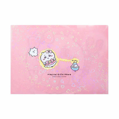 Magical Chiikawa Hologram A4 Clear File (Delicious Sweets Provided)