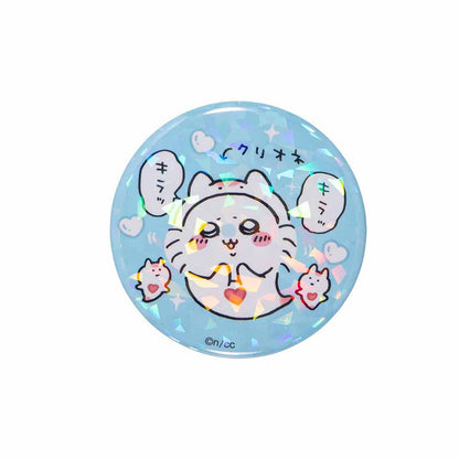 Chiikawa Aquarium Hologram Button Badge Collection (All 9 Types)