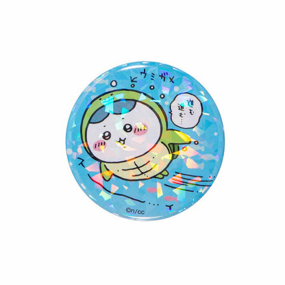 Chiikawa Aquarium Hologram Button Badge Collection (All 9 Types)