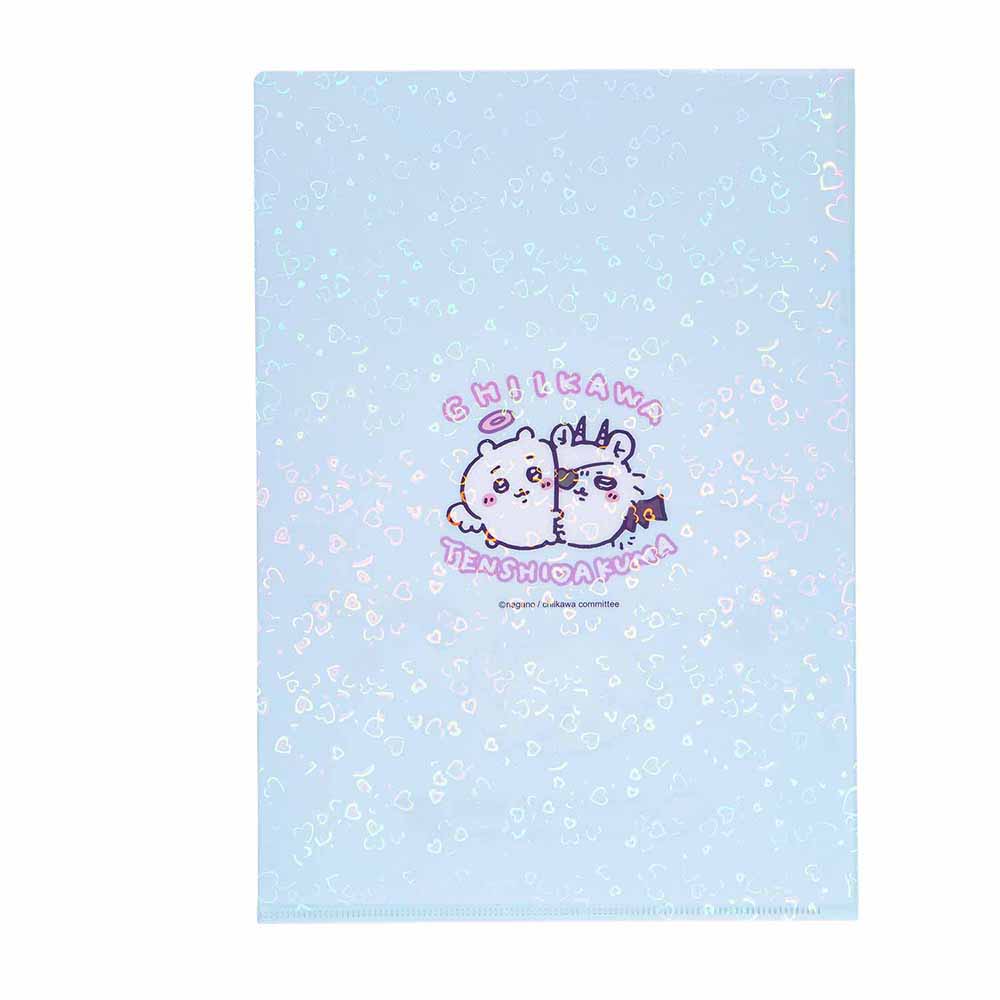 吉伊卡哇 天使？恶魔 镭射A4透明文件夹（“爱”就是这样）