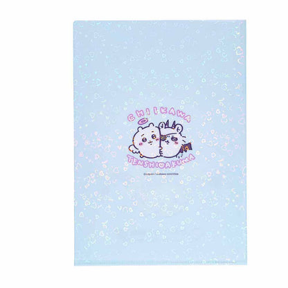 吉伊卡哇 天使？恶魔 镭射A4透明文件夹（“爱”就是这样）