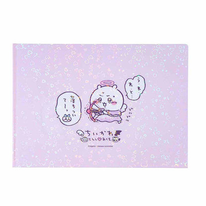 ちいかわ てんし♡あくま ホログラムA4クリアファイル（午前から活動）