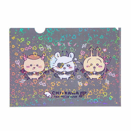 Chiikawa Angel & Demon Hologram A4 Clear File (Demon)