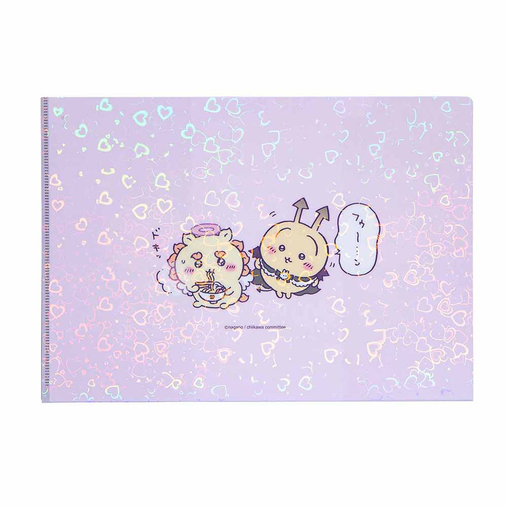 치이카와 천사 & 악마 홀로그램 A4 클리어파일 (악마)