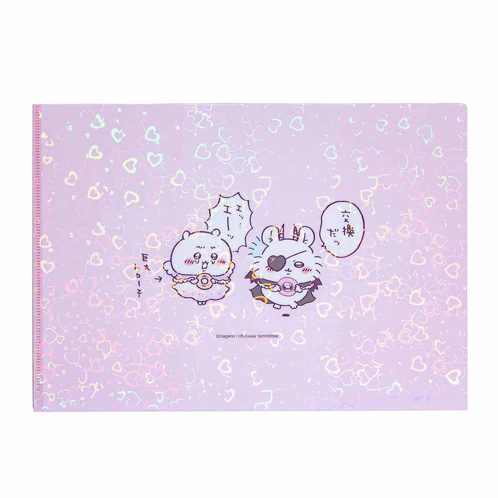 吉伊卡哇 天使？恶魔 镭射A4透明文件夹（天使）