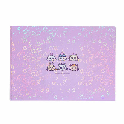 Chiikawa Angel & Demon Hologram A4 Clear File (Heart)