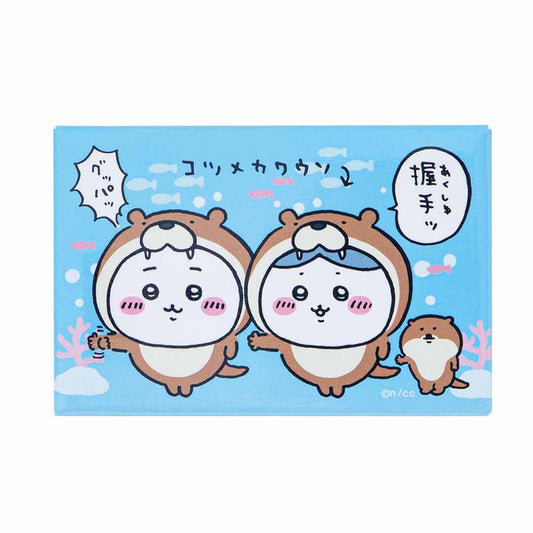 ちいかわ水族館 スクエアマグネット（ちいかわ＆ハチワレ×コツメカワウソ）