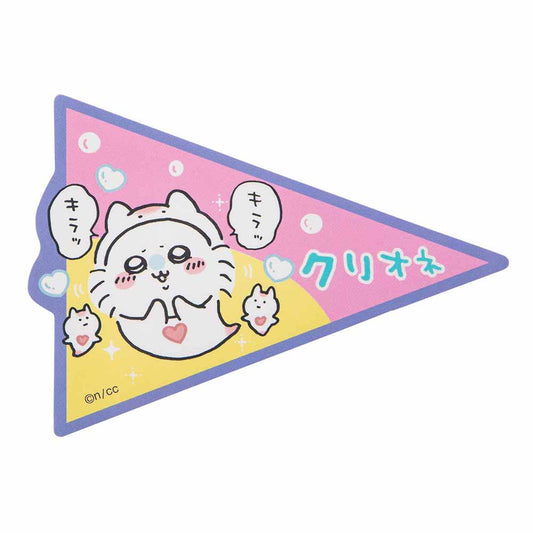 ちいかわ水族館 スマホに貼れるサイズのステッカー（モモンガ×クリオネ）