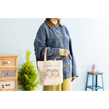 Chiikawa Aquarium Lunch Size Tote Bag (Otter)