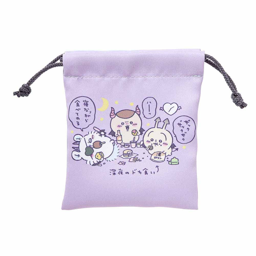 吉伊卡哇 天使?惡魔 迷你抽繩袋2個組（惡魔）