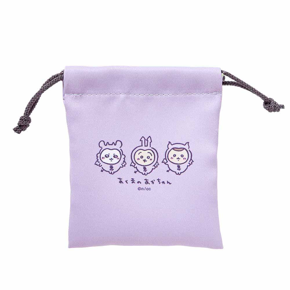 吉伊卡哇 天使?惡魔 迷你抽繩袋2個組（惡魔）