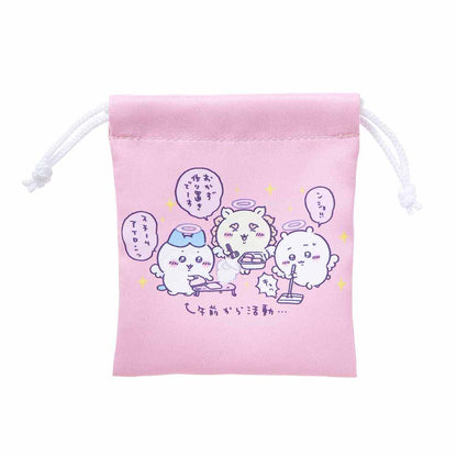 ちいかわ てんし♡あくま ミニ巾着2個セット（てんし）