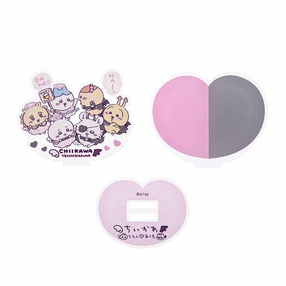 Chiikawa Angel & Demon Layer Acrylic Stand (Heart)