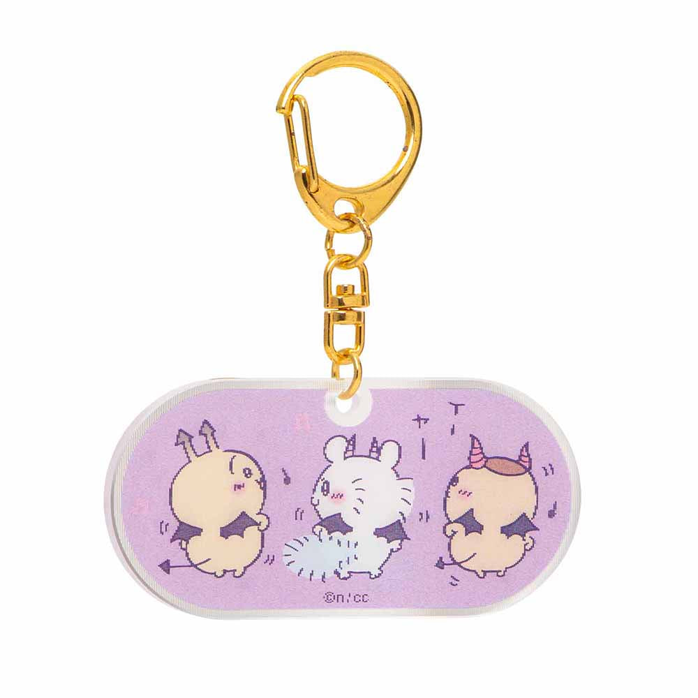 ちいかわ てんし♡あくま イラチェン！レンチキュラーアクリルキーホルダー（あくまたち）