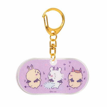 ちいかわ てんし♡あくま イラチェン！レンチキュラーアクリルキーホルダー（あくまたち）