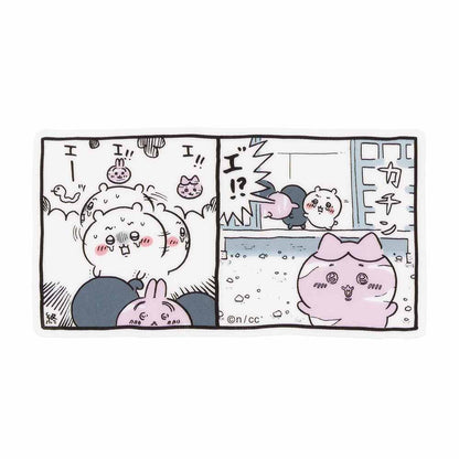 Chiikawa Smartphone-Sized Clear Sticker (Petrification)