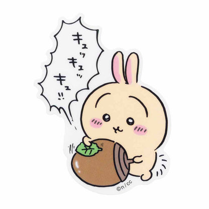 吉伊卡哇 可貼在手機上的透明貼紙（吱吱吱）