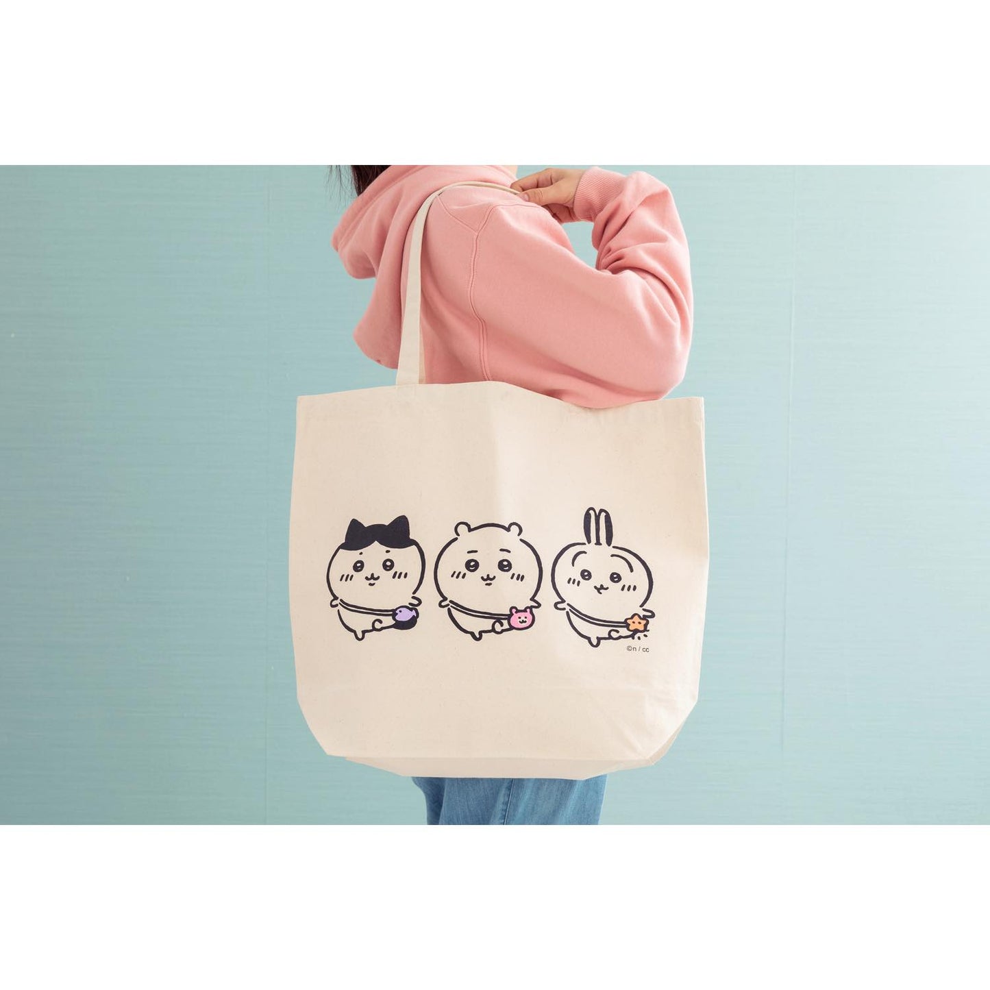 ちいかわ 大きめトートバッグ（おでかけ）