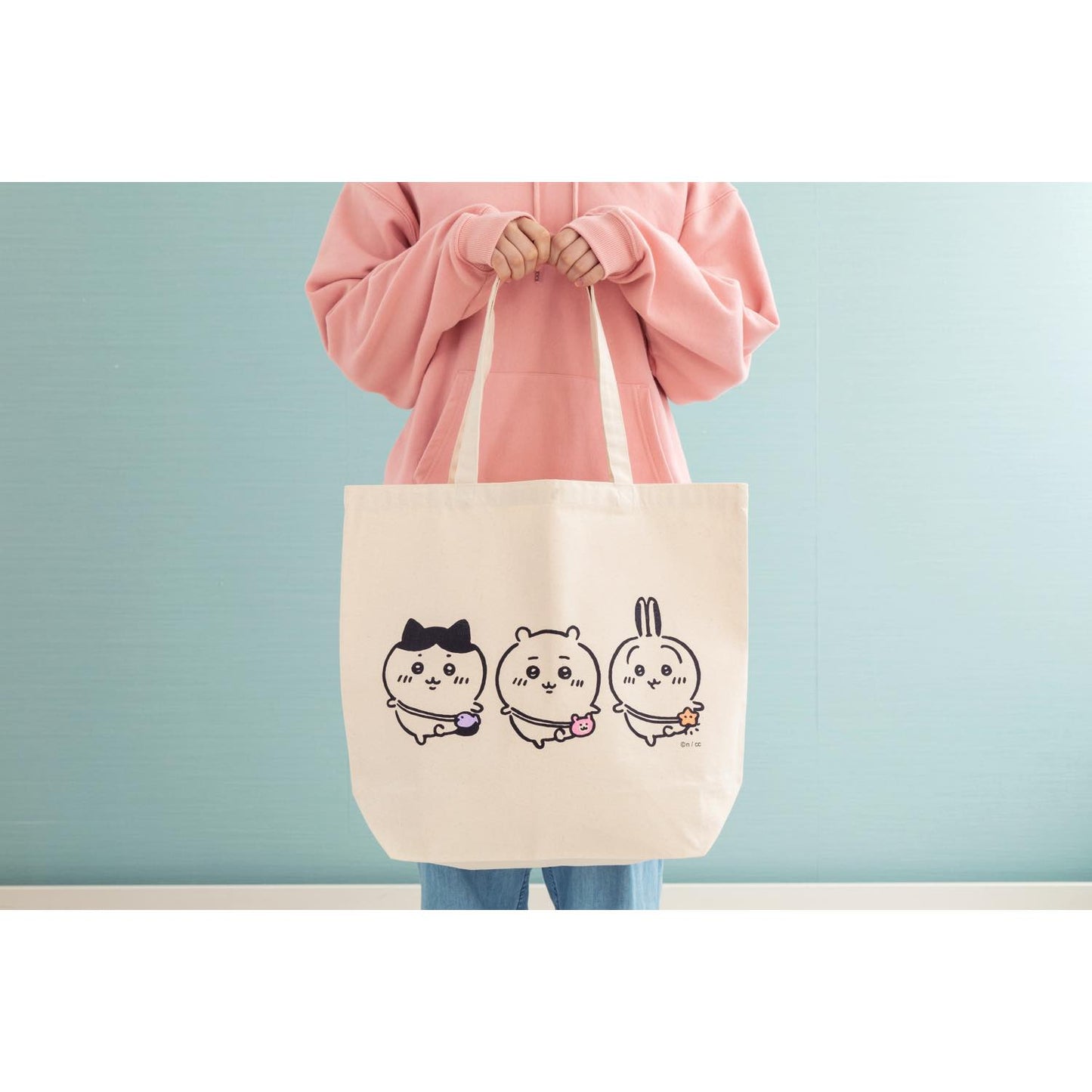 ちいかわ 大きめトートバッグ（おでかけ）