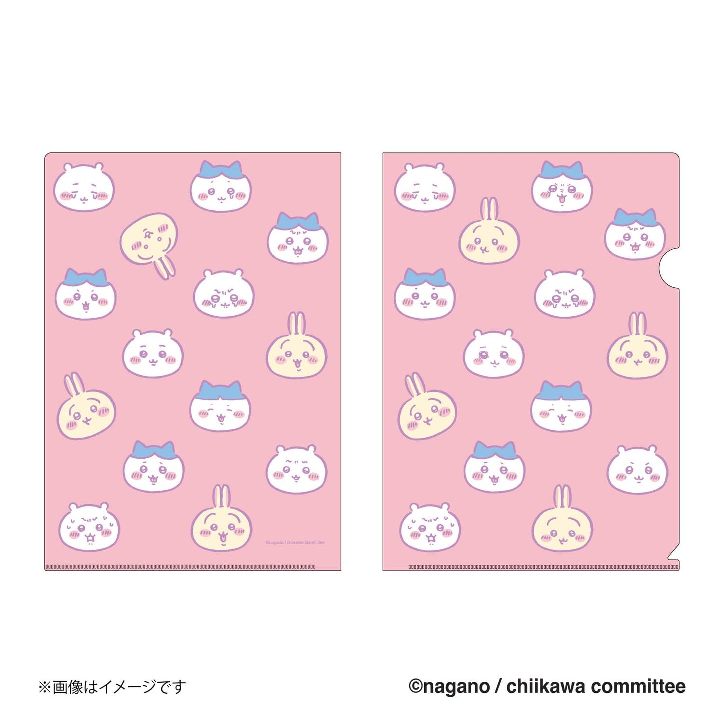 ちいかわ クリアファイル（おかお）