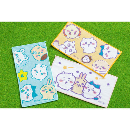 吉伊卡哇 露營GO! 3件套毛巾（柔和色）