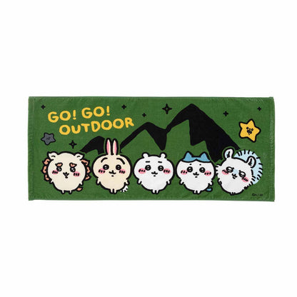 吉伊卡哇 露營GO! 面巾