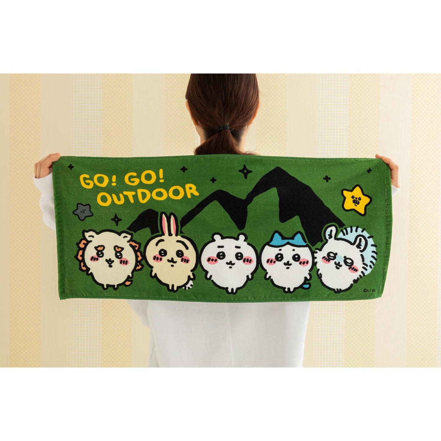 吉伊卡哇 露營GO! 面巾