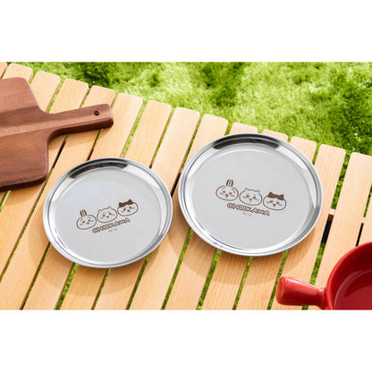 치이카와 캠프GO! 스테인리스 접시 16cm