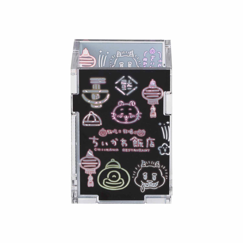 Chiikawa Chinese Diner Acrylic Assemble Pen Stand (Neon)