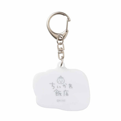 Chiikawa Chinese Diner Acrylic Key ring (Delivery Hachiware)