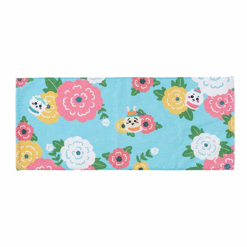 Chiikawa Chinese Diner Face Towel (Flower)