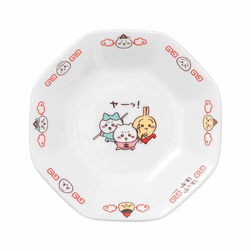 치이카와 반점 볶음밥 접시 & 렌게 세트