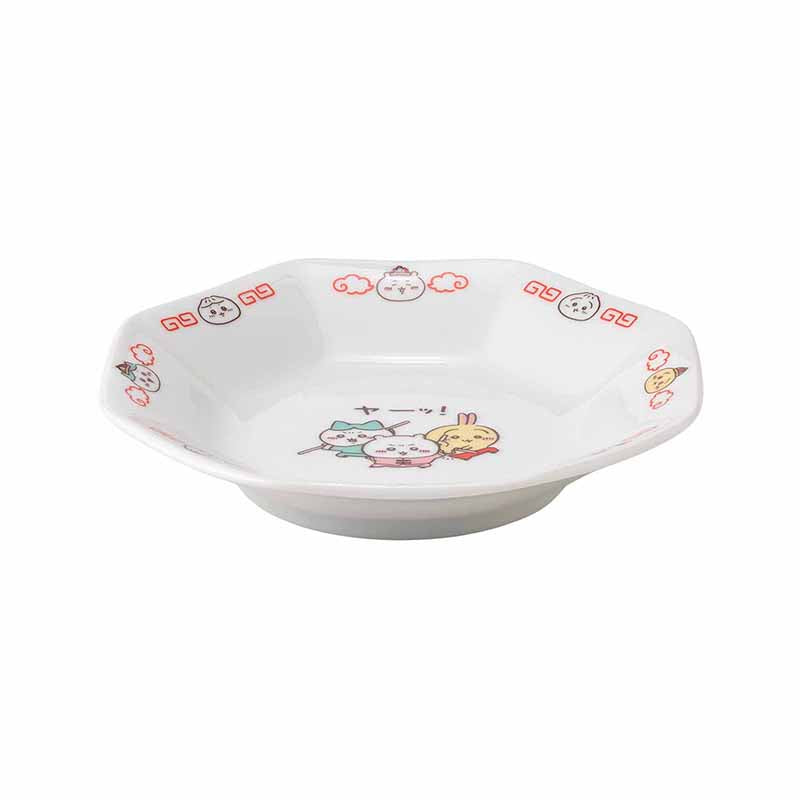 치이카와 반점 볶음밥 접시 & 렌게 세트