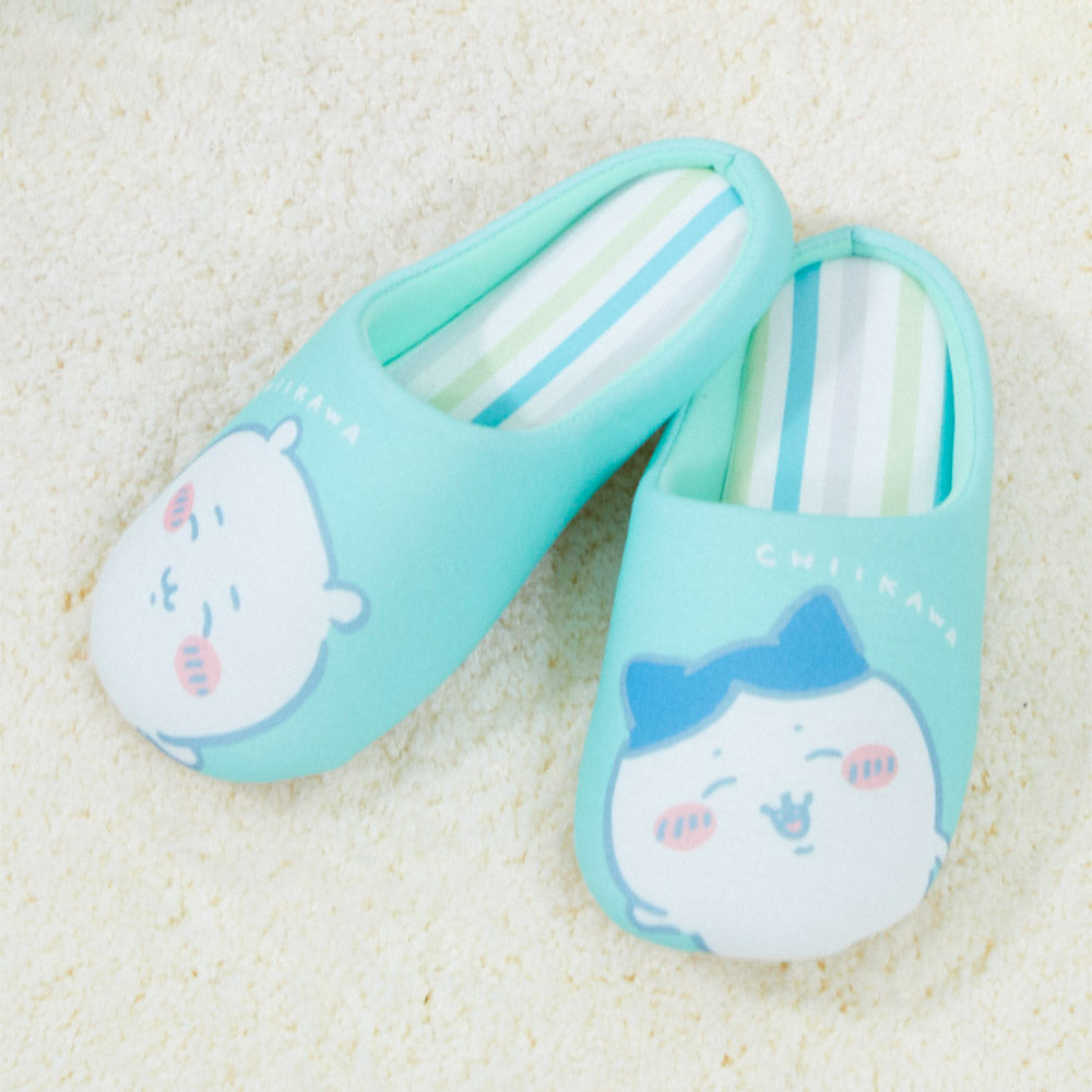 ちいかわ ストライプルームシューズ GR