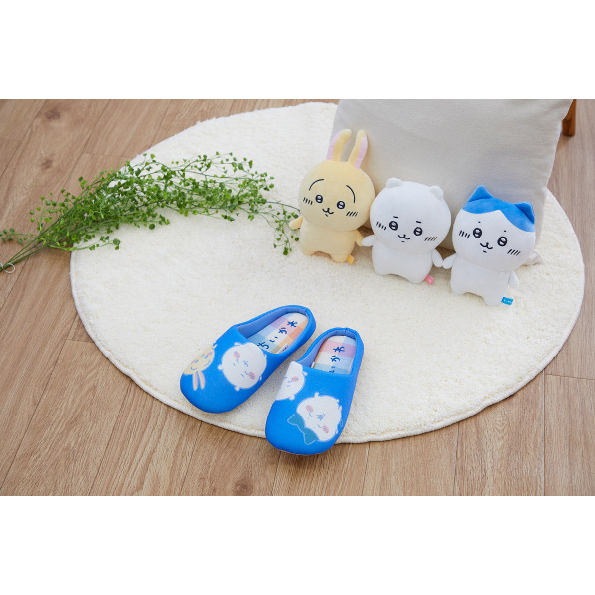 吉伊卡哇 格纹室内鞋 BL