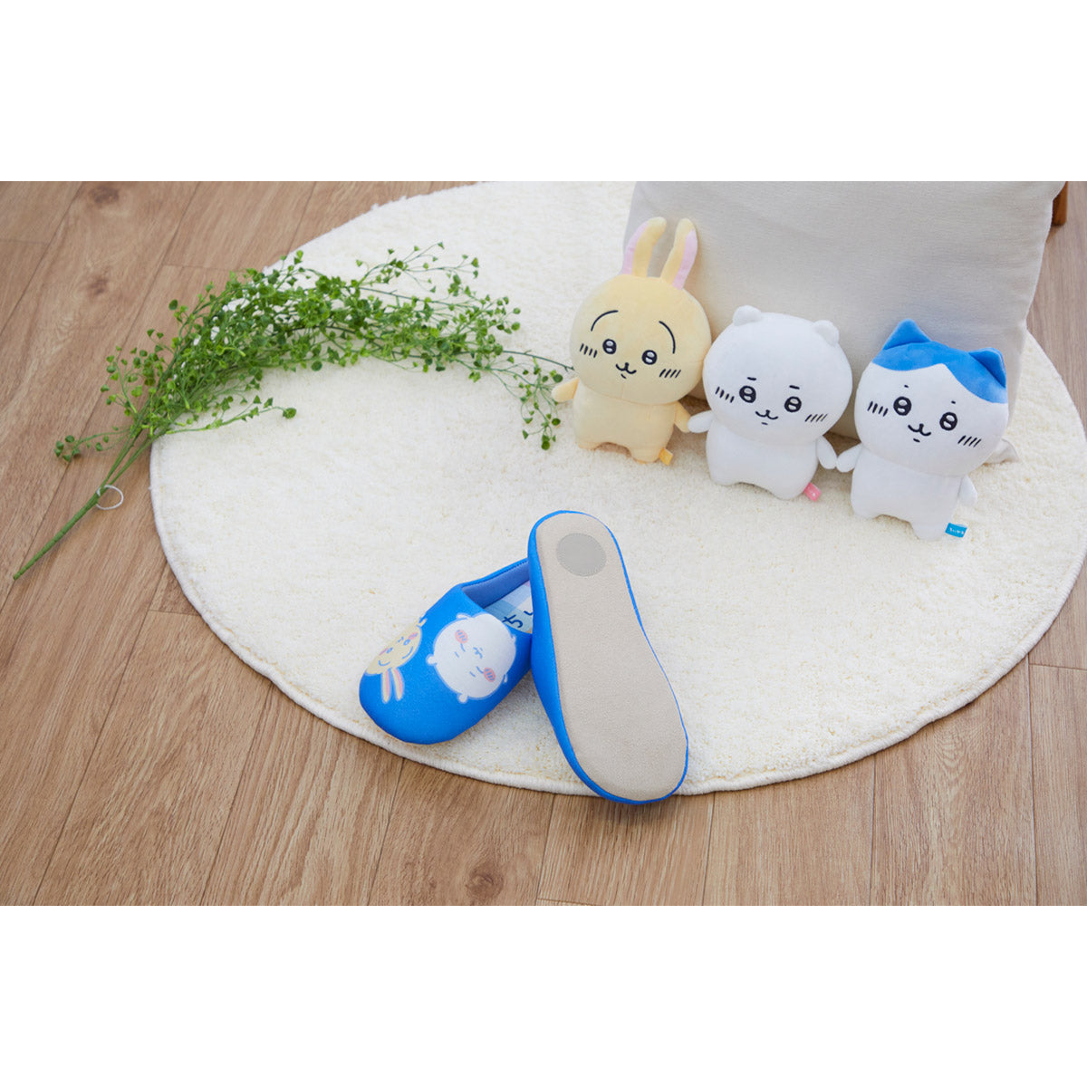 吉伊卡哇 格纹室内鞋 BL