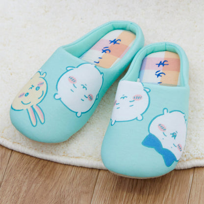 ちいかわ チェックルームシューズ GR