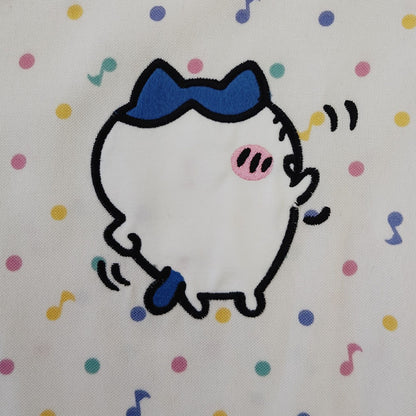 Chiikawa Tablier Apron (Music Note Dots GR)