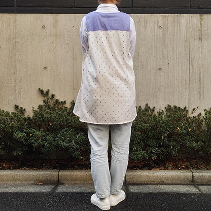 Chiikawa Tablier Apron (Music Note Dots BL)