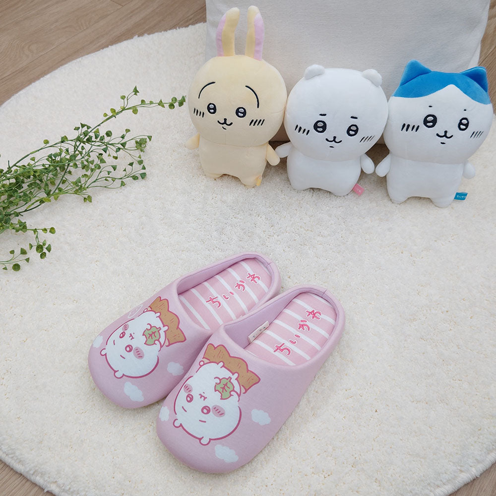 ちいかわ ボーダールームシューズ PI