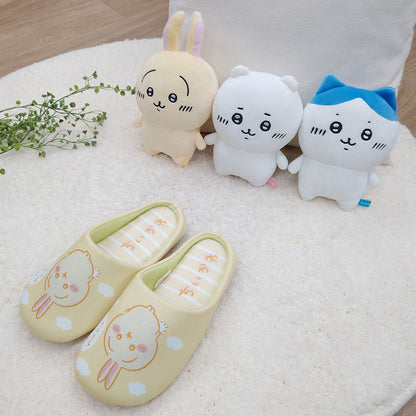 ちいかわ ボーダールームシューズ YE