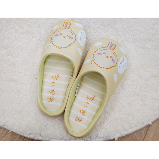 Chiikawa Striped Room Shoes YE