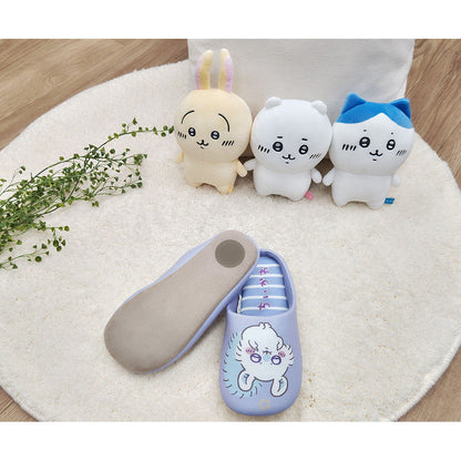 Chiikawa Striped Room Shoes PU